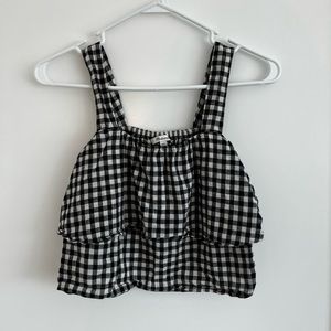 Madewell Gingham Top